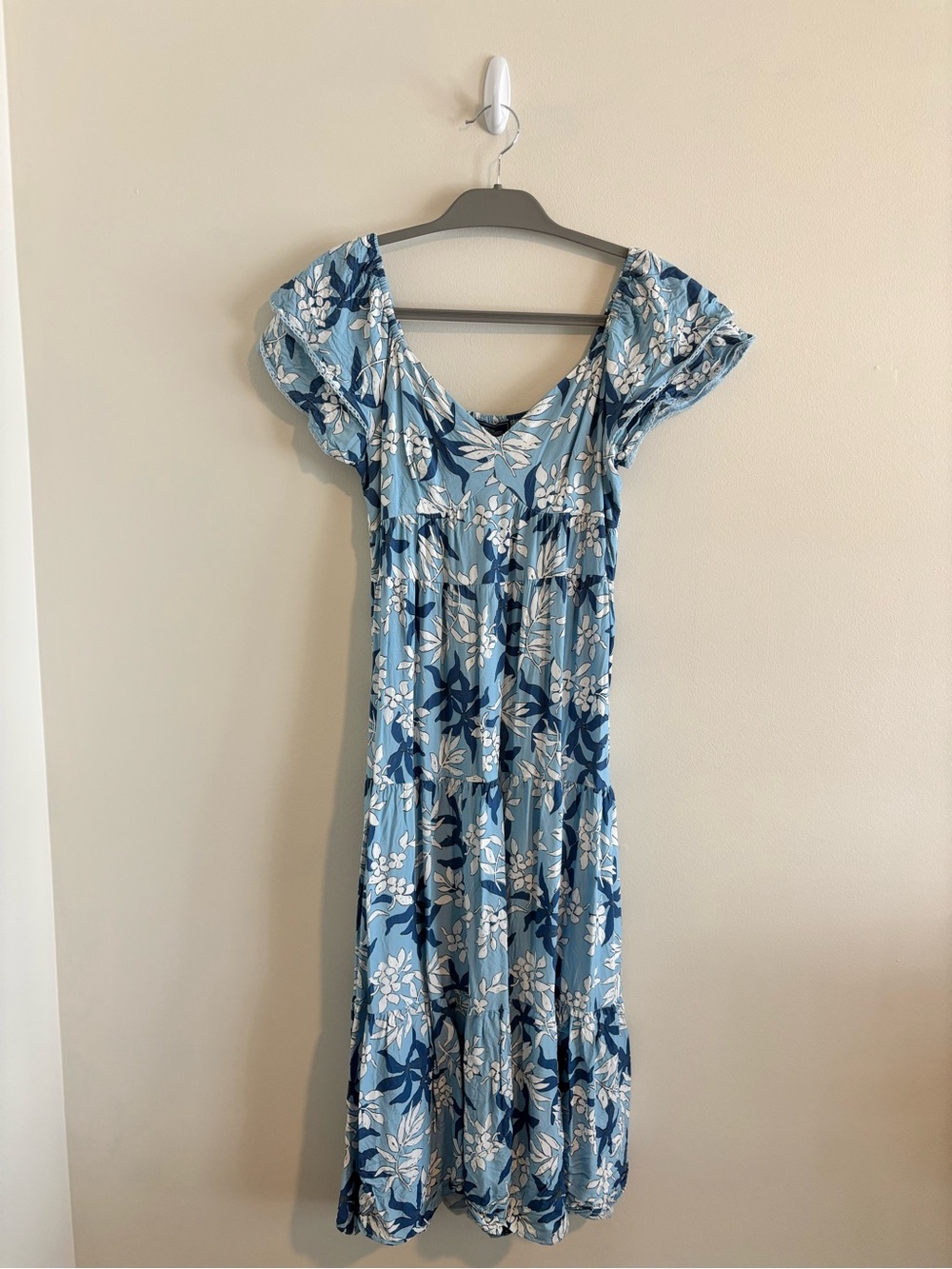 Reyn Spooner Blue Floral Maxi